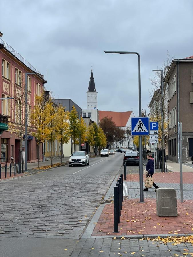 Ferienwohnung Jaukus Apartamentai Miesto Centre Šiauliai Exterior foto